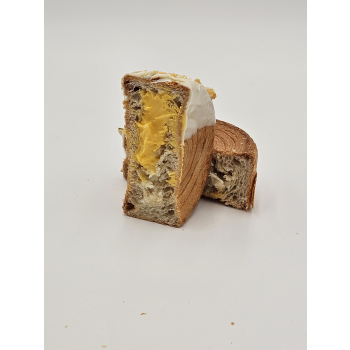 New York Roll  24 szt. z kremem cytrynowym, z polewą i dekoracją