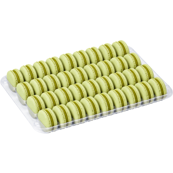 Makaroniki francuskie (seledynowy) PISTACJOWE 36 szt.